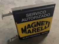Magneti Marelli double-sided luminous sign
