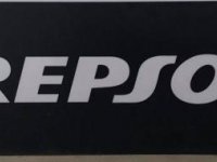 Repsol double-sided luminous sign