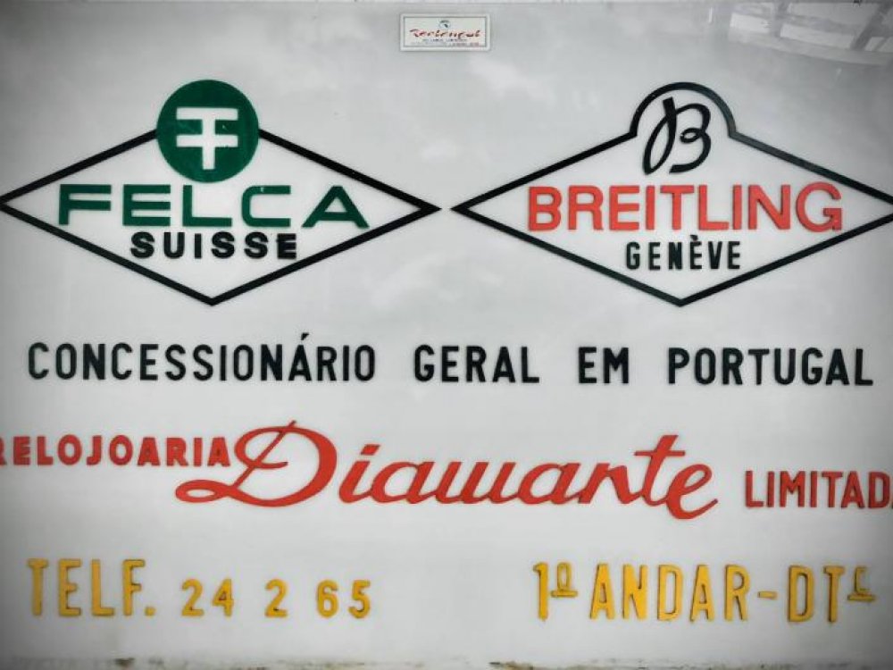 Breitling advertising screen